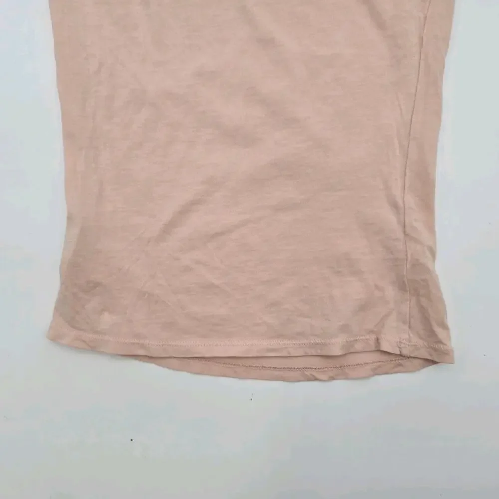Velvet Graham Spencer Top Womens XS Pink Tank High Muscle Ruch Gathered